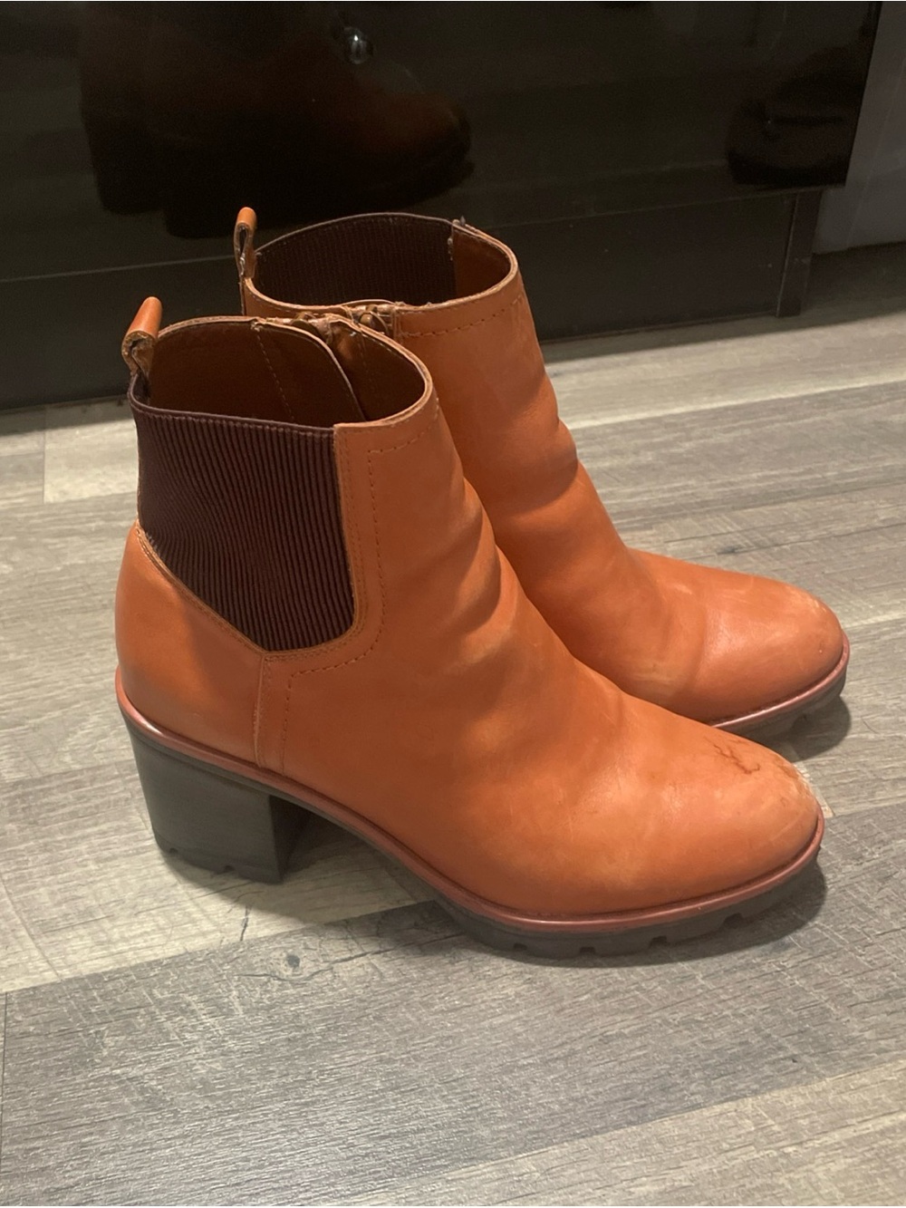 Naturalizer Verney Women’s Waterproof Chelsea Boot Leather Size 9 W
